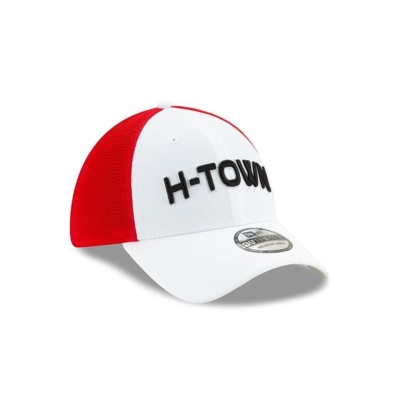 Houston Rockets Gorra | New Era 2019 NBA Authentics City Series 39thirty Stretch Fit Cap Mexico - Blancos